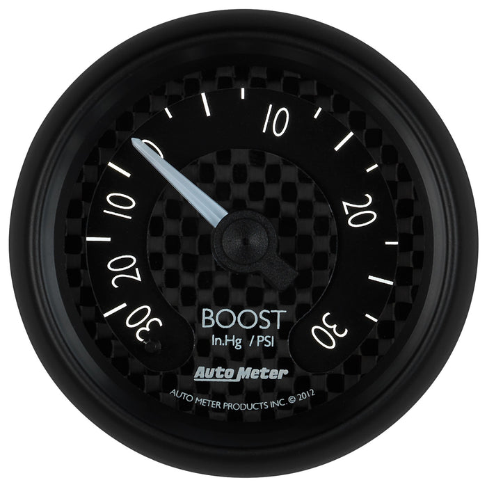 AutoMeter 8003 GAUGE; VAC/BOOST; 2 1/16in.; 30INHG-30PSI; MECHANICAL; GT - Truck Part Superstore