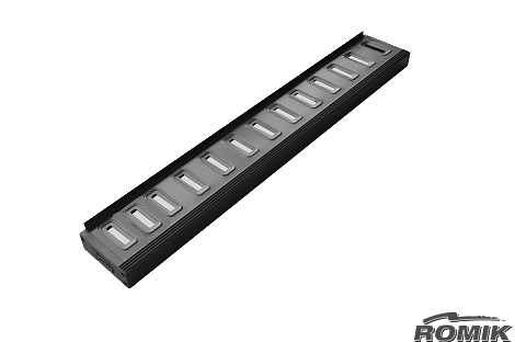 Romik 80043419 2019-Present GMC Sierra Crew Cab Running Boards ROF-T Side Steps Black Romik - Truck Part Superstore