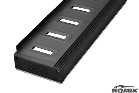 Romik 80043419 2019-Present GMC Sierra Crew Cab Running Boards ROF-T Side Steps Black Romik - Truck Part Superstore