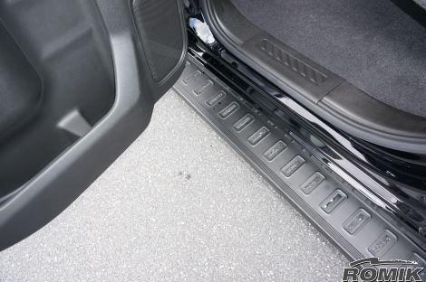 Romik 80043419 2019-Present GMC Sierra Crew Cab Running Boards ROF-T Side Steps Black Romik - Truck Part Superstore