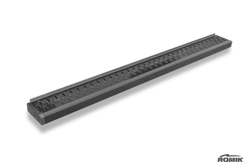 Romik 80044429 2019-Present Chevrolet Silverado Regular Cab Running Boards RPD-T Side Steps Black Romik - Truck Part Superstore
