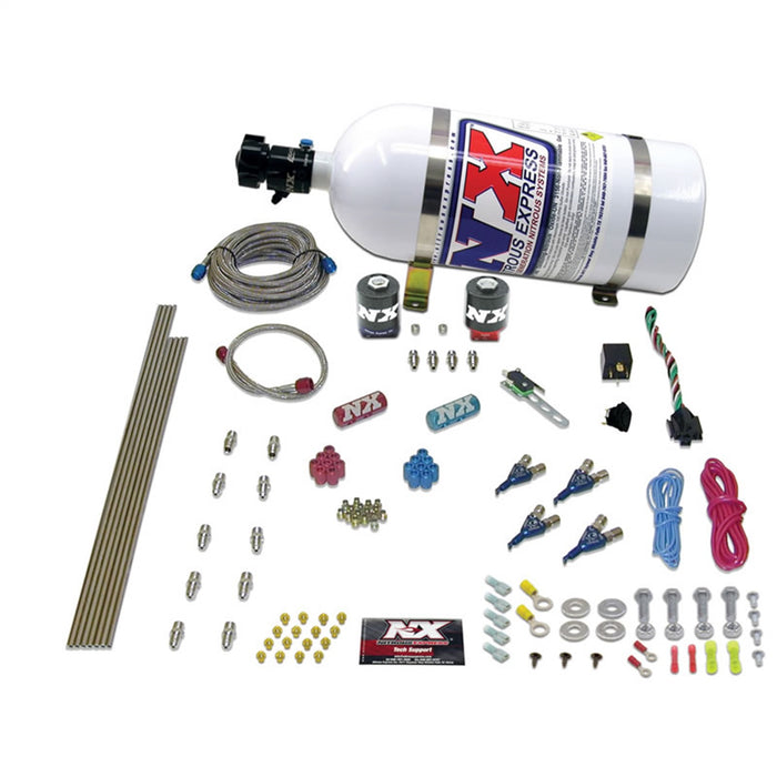 Nitrous Express 80045-05 4-CYL ALCOHOL (125-175-225-275HP) WITH 5LB BOTTLE - Truck Part Superstore