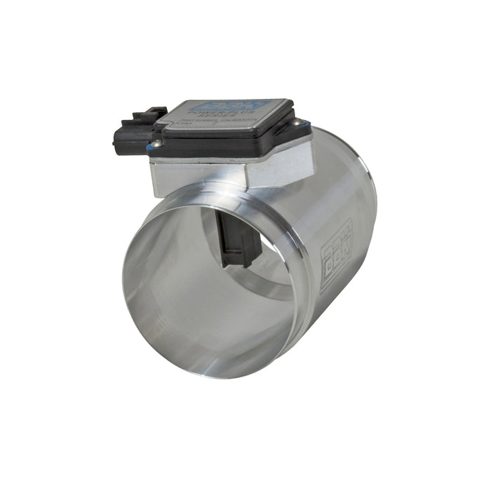 BBK Performance Parts 80055 1986-1993 MUSTANG 5.0 76MM CNC BILLET ALUMINUM MASS AIR METER 30LB CAC - Truck Part Superstore