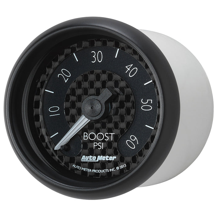 AutoMeter 8005 GAUGE; BOOST; 2 1/16in.; 60PSI; MECHANICAL; GT - Truck Part Superstore