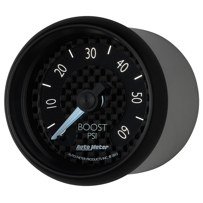 AutoMeter 8005 GAUGE; BOOST; 2 1/16in.; 60PSI; MECHANICAL; GT - Truck Part Superstore