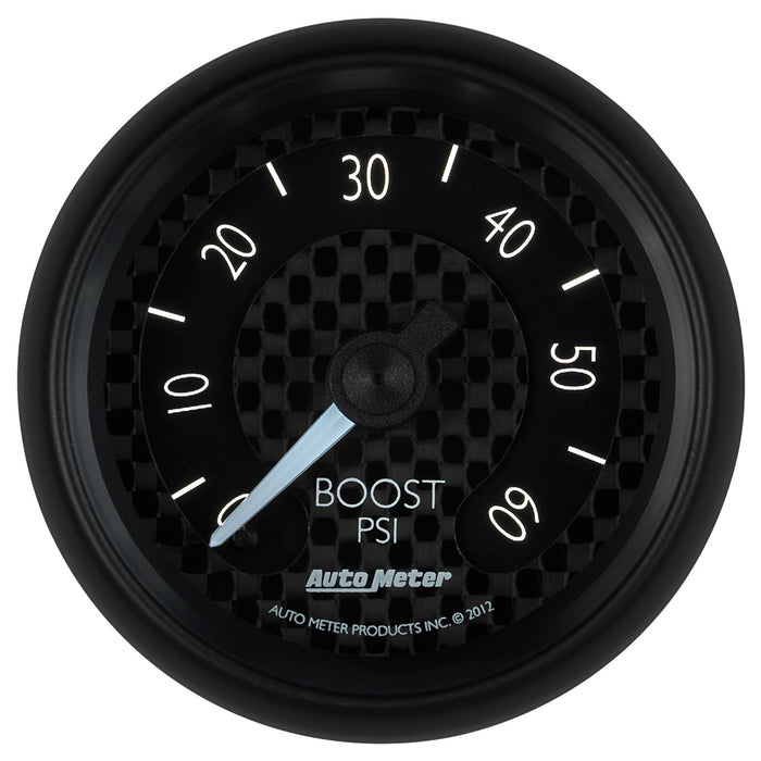 AutoMeter 8005 GAUGE; BOOST; 2 1/16in.; 60PSI; MECHANICAL; GT - Truck Part Superstore