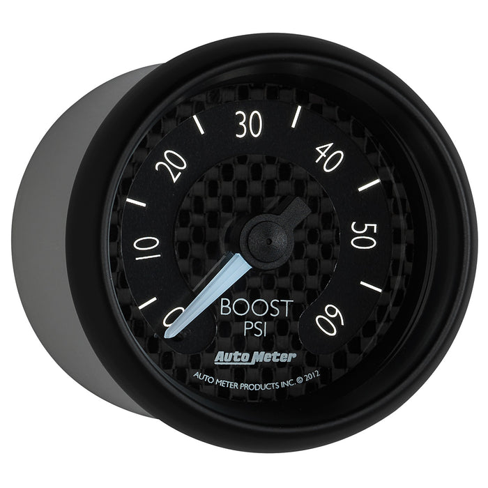 AutoMeter 8005 GAUGE; BOOST; 2 1/16in.; 60PSI; MECHANICAL; GT - Truck Part Superstore