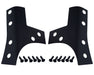 Kentrol 80074 Jeep JK Windshield Support Overlays Pair 07-18 Wrangler JK Textured Black Kentrol - Truck Part Superstore