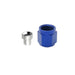 Nitrous Express 80090 3AN B-NUT/SLEEVE (BLUE) EA. - Truck Part Superstore