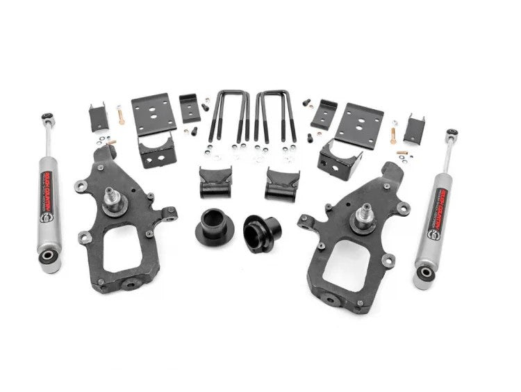 Rough Country 801.2 3 Inch/5 Inch Ford Lowering Kit 04-08 F-150-N2.0 Rough Country - Truck Part Superstore