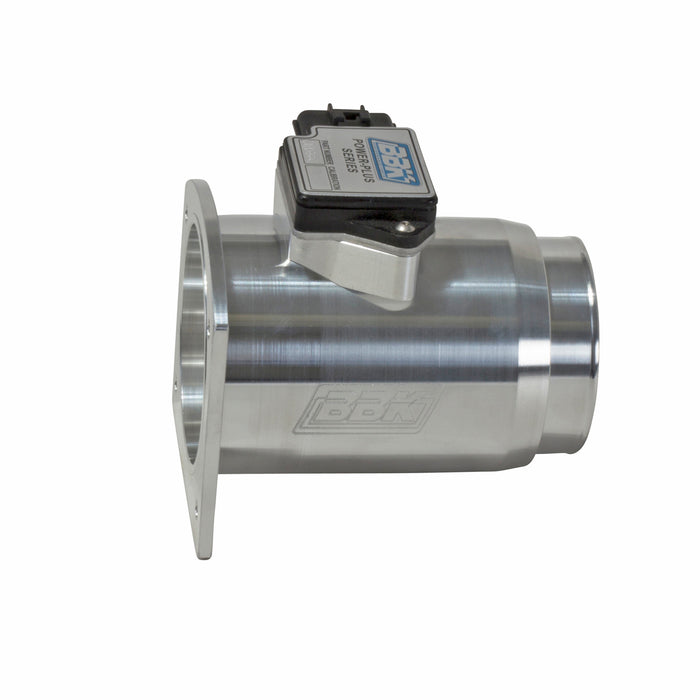 BBK Performance Parts 80105 1994-1995 MUSTANG 5.0 76MM CNC BILLET ALUMINUM MASS AIR METER 30LB CAC - Truck Part Superstore