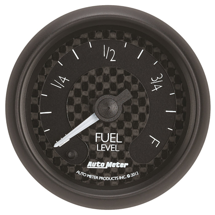 AutoMeter 8010 2-1/16in. FUEL LEVEL; PROGRAMMABLE 0-280 O; GT Series - Truck Part Superstore
