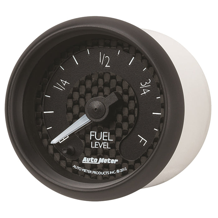 AutoMeter 8010 2-1/16in. FUEL LEVEL; PROGRAMMABLE 0-280 O; GT Series - Truck Part Superstore