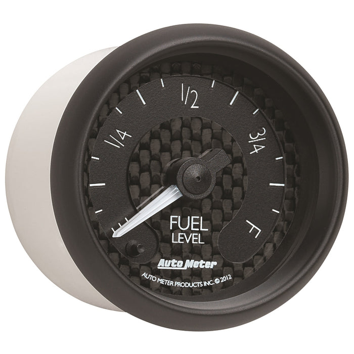 AutoMeter 8010 2-1/16in. FUEL LEVEL; PROGRAMMABLE 0-280 O; GT Series - Truck Part Superstore