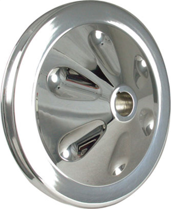 Borgeson 801202 Power Steering Pump Pulley; 4-5/8in. Diameter; 1-Row; Keyway - Truck Part Superstore