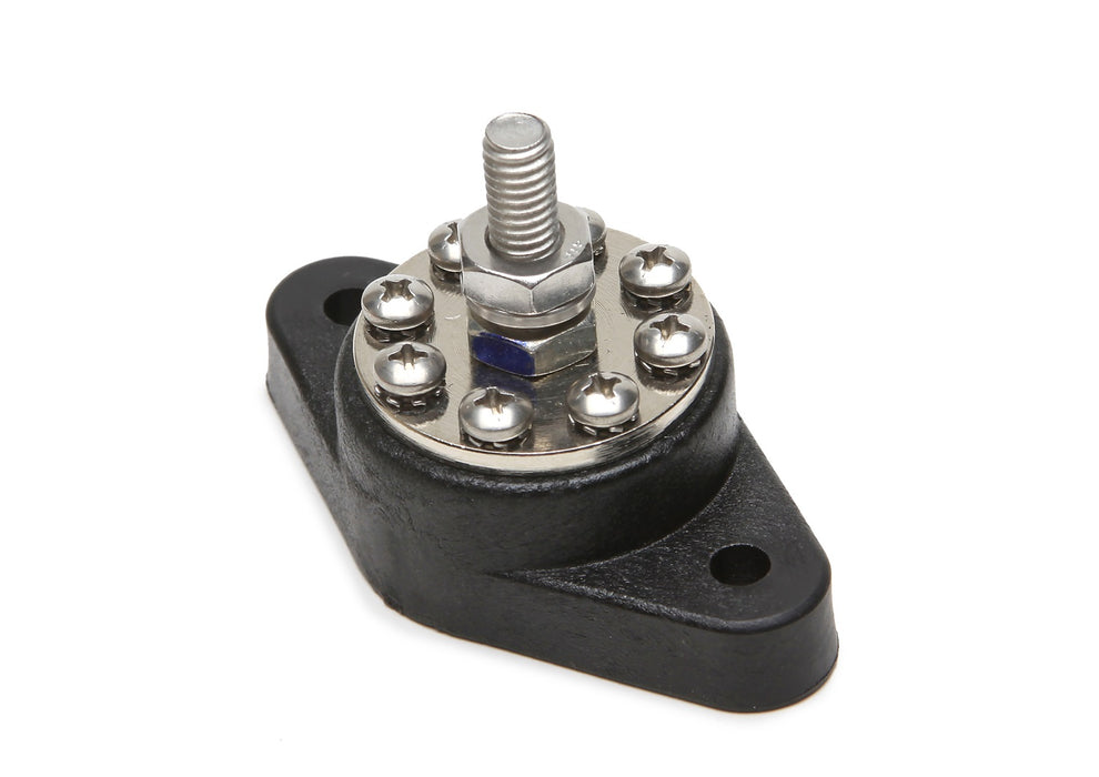 Painless Wiring 80115 8-Point Distribution Block; Black; - Truck Part Superstore