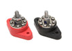Painless Wiring 80116 8-Point Distribution Block; Red/Black; - Truck Part Superstore