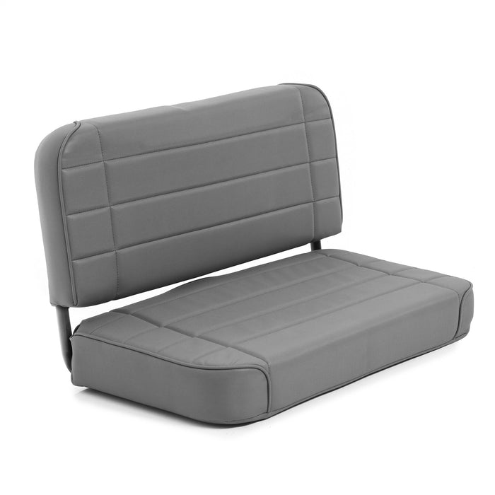 Smittybilt 8011N Rear Seat Standard 55-95 Wrangler CJ/YJ Denim Gray Smittybilt - Truck Part Superstore