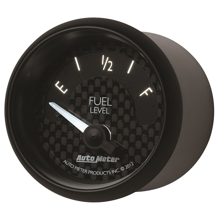 AutoMeter 8014 GAUGE; FUEL LEVEL; 2 1/16in.; 0OE TO 90OF; ELEC; GT - Truck Part Superstore