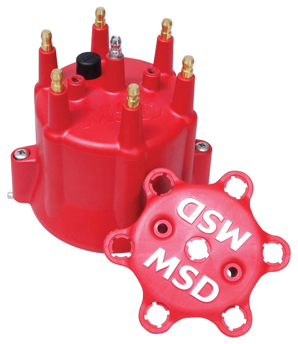 MSD 8014 Distributor Cap; Clip Down; Fits Chevy 6 cyl.; - Truck Part Superstore