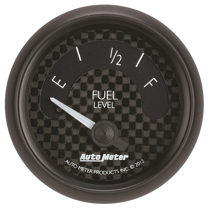 AutoMeter 8015 GAUGE; FUEL LEVEL; 2 1/16in.; 73OE TO 10OF; ELEC; GT - Truck Part Superstore