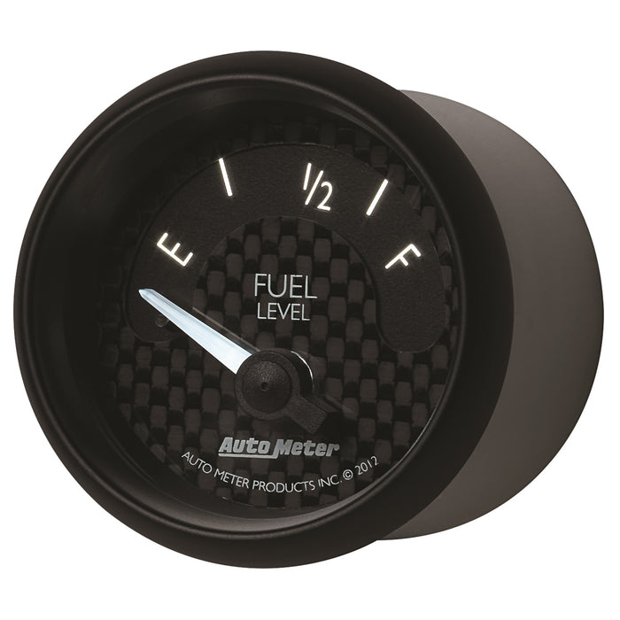 AutoMeter 8015 GAUGE; FUEL LEVEL; 2 1/16in.; 73OE TO 10OF; ELEC; GT - Truck Part Superstore