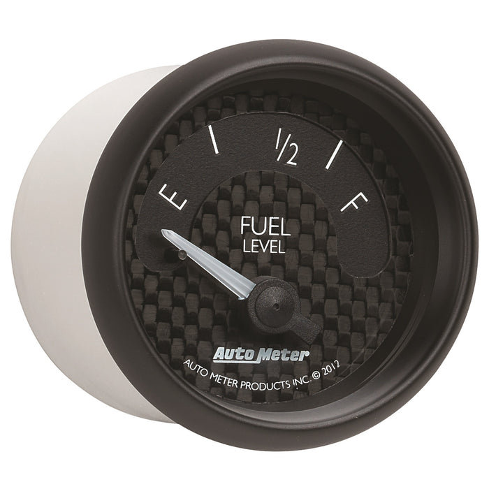AutoMeter 8015 GAUGE; FUEL LEVEL; 2 1/16in.; 73OE TO 10OF; ELEC; GT - Truck Part Superstore