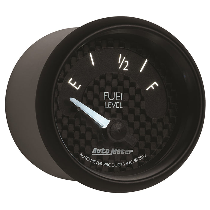 AutoMeter 8015 GAUGE; FUEL LEVEL; 2 1/16in.; 73OE TO 10OF; ELEC; GT - Truck Part Superstore