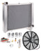 Be Cool 80181 Radiator Module Factory-Fit Natural Finish for 61-62 Chevrolet Corvette LS-1 w/Std Trans Be Cool Radiator - Truck Part Superstore