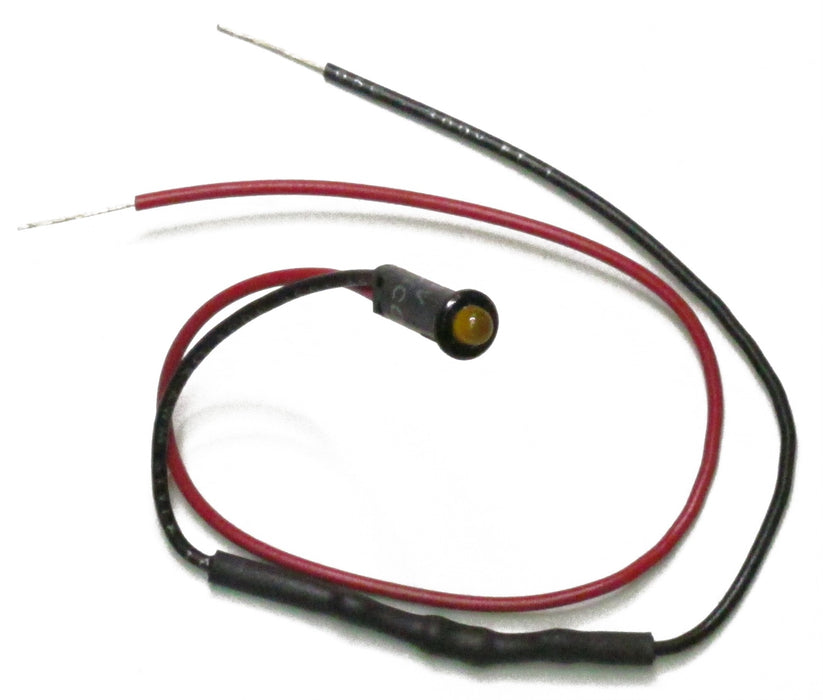 Painless Wiring 80200 LED Dash Indicator Light; 1/8 in.; Amber; - Truck Part Superstore