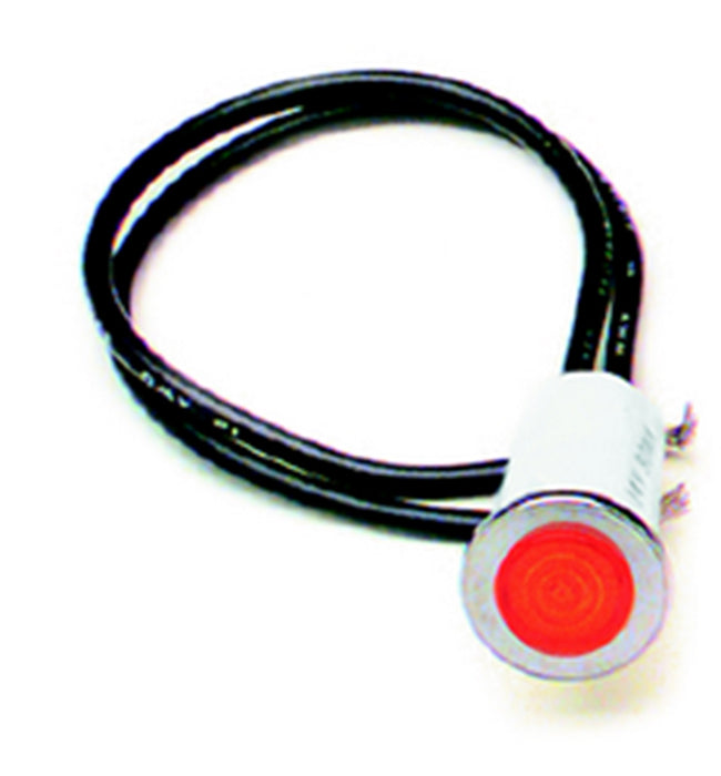 Painless Wiring 80209 LED Dash Indicator Light; 0.5 in.; Red; - Truck Part Superstore