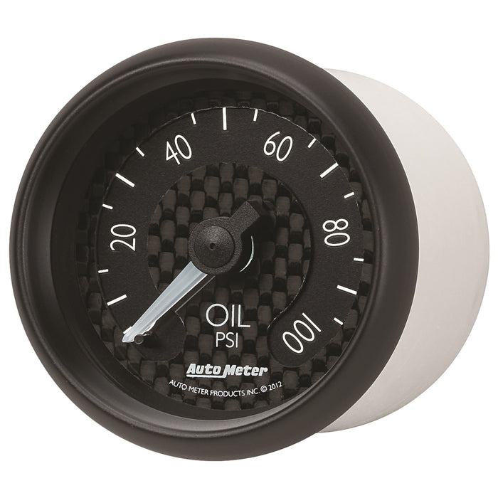 AutoMeter 8021 GAUGE; OIL PRESS; 2 1/16in.; 100PSI; MECH; GT - Truck Part Superstore