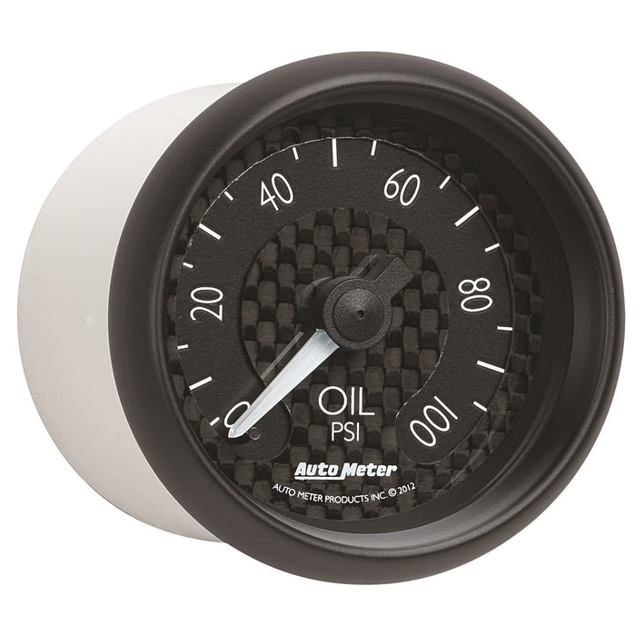 AutoMeter 8021 GAUGE; OIL PRESS; 2 1/16in.; 100PSI; MECH; GT - Truck Part Superstore