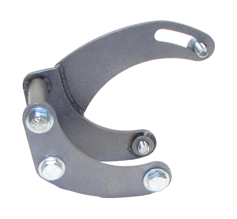 Borgeson 802403 Power steering pump bracket. Natural steel. Fits BBC with short water pump. - Truck Part Superstore
