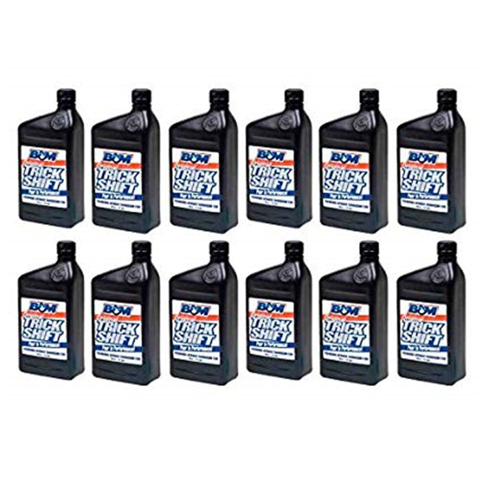 B&M 80261 Trick Shift Automatic Transmission Fluid; 1 Quart Bottle; 12 Pack; - Truck Part Superstore