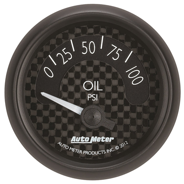 AutoMeter 8027 GAUGE; OIL PRESS; 2 1/16in.; 100PSI; ELEC; GT - Truck Part Superstore