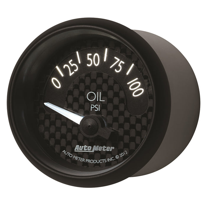 AutoMeter 8027 GAUGE; OIL PRESS; 2 1/16in.; 100PSI; ELEC; GT - Truck Part Superstore