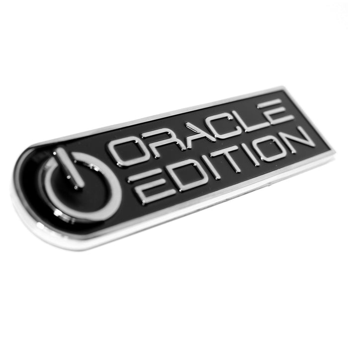 Oracle Lighting 8031-504 Edition Badge, Right/Passenger, Black/White - Truck Part Superstore