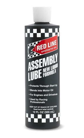 Red Line Oil 80319 Liquid Assembly Lube 12oz Red Line Oil - Truck Part Superstore