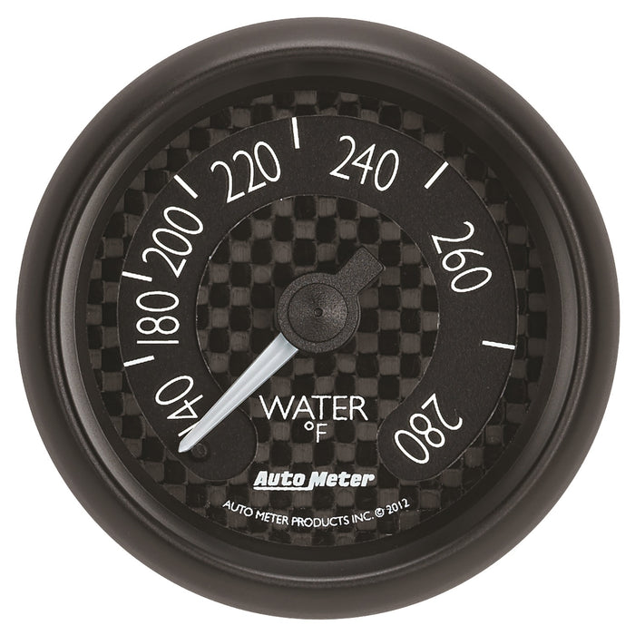 AutoMeter 8031 GAUGE; WATER TEMP; 2 1/16in.; 280deg.F; MECH; GT - Truck Part Superstore
