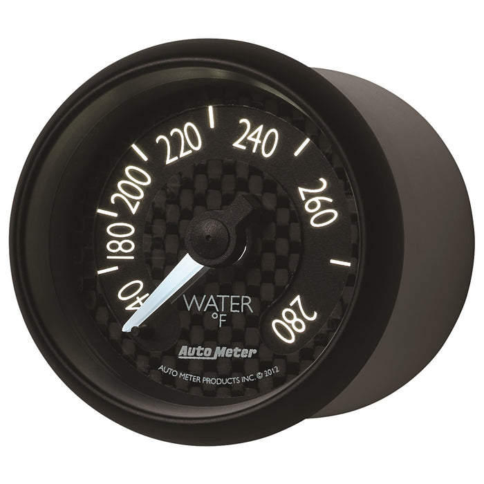 AutoMeter 8031 GAUGE; WATER TEMP; 2 1/16in.; 280deg.F; MECH; GT - Truck Part Superstore