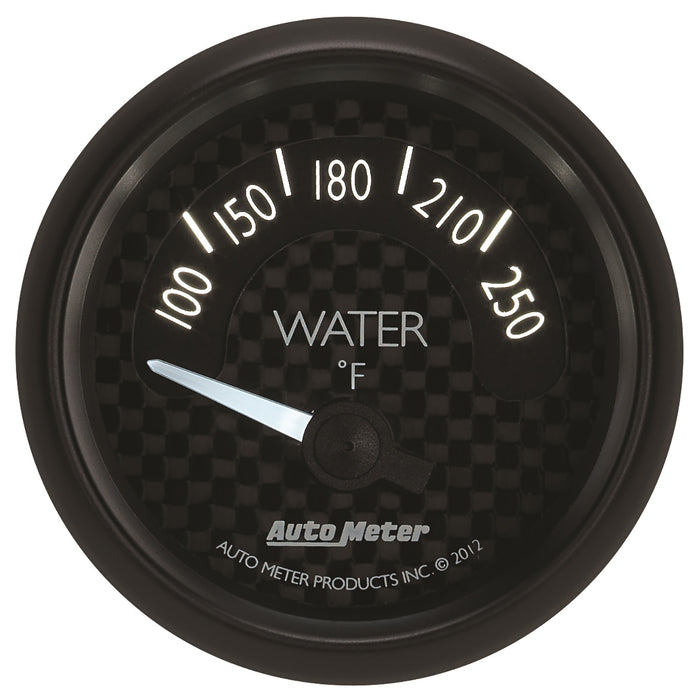 AutoMeter 8037 GAUGE; WATER TEMP; 2 1/16in.; 250deg.F; ELEC; GT - Truck Part Superstore