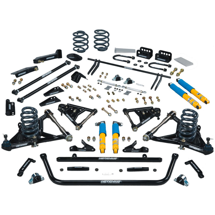 Hotchkis Performance 80390 1967-1972 GM C-10 TVS Suspension System Truck 4' Drop Front 6' Drop Rear - Truck Part Superstore