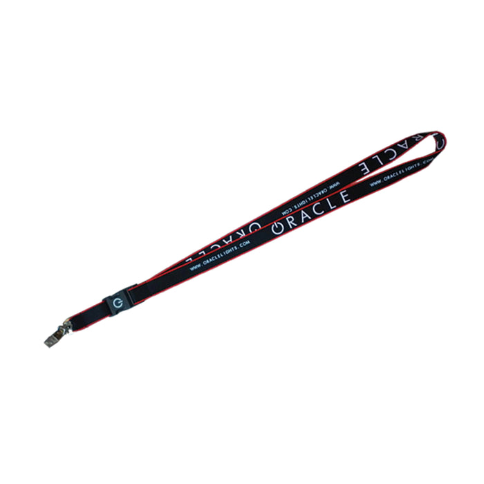 Oracle Lighting 8040-504 Red and black lanyard for promotions. - Truck Part Superstore