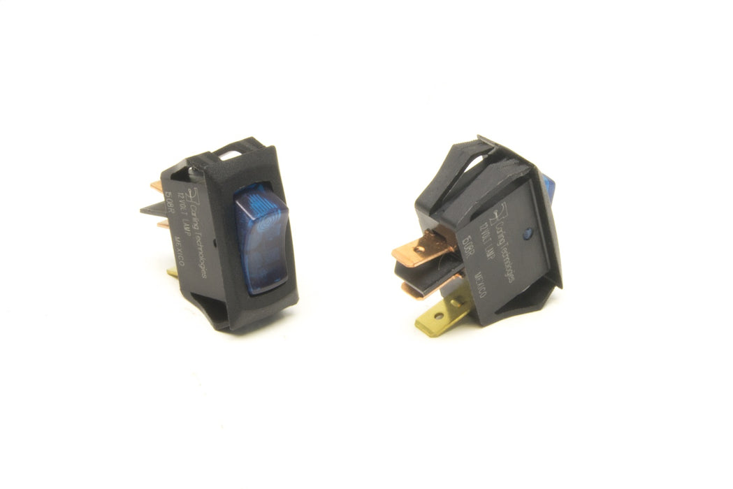 Painless Wiring 80412 Small Rocker Switch; On/Off; Blue Light; - Truck Part Superstore