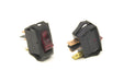 Painless Wiring 80415 Small Rocker Switch; On/Off; Red Light; - Truck Part Superstore