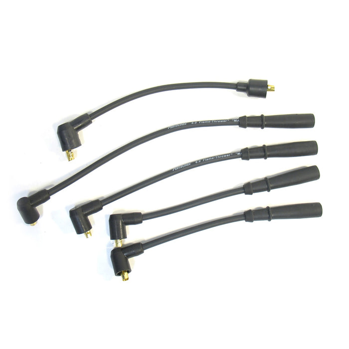Pertronix 804207 PerTronix 804208 Flame-Thrower Spark Plug Wires 4 cyl 8mm Triumph Type#2 Black. - Truck Part Superstore