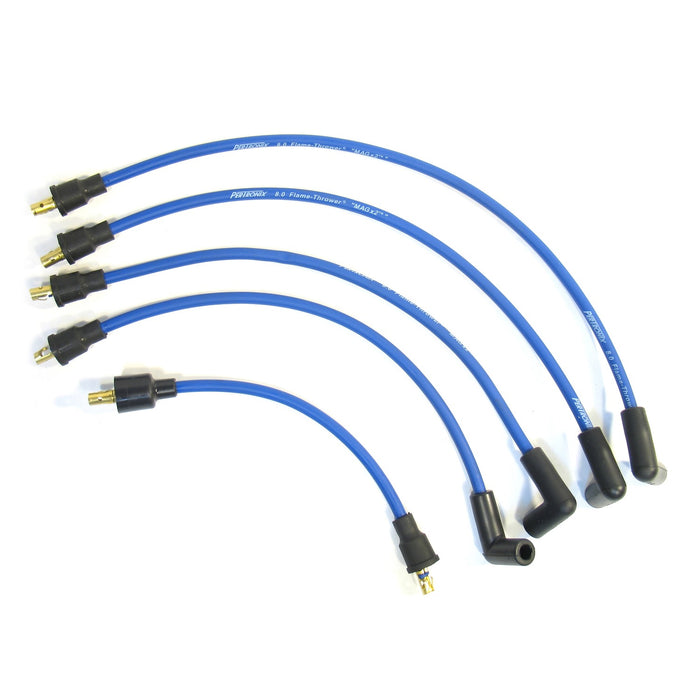 Pertronix 804309 PerTronix 804310 Flame-Thrower Spark Plug Wires 4 cyl 8mm Triumph Blue. - Truck Part Superstore