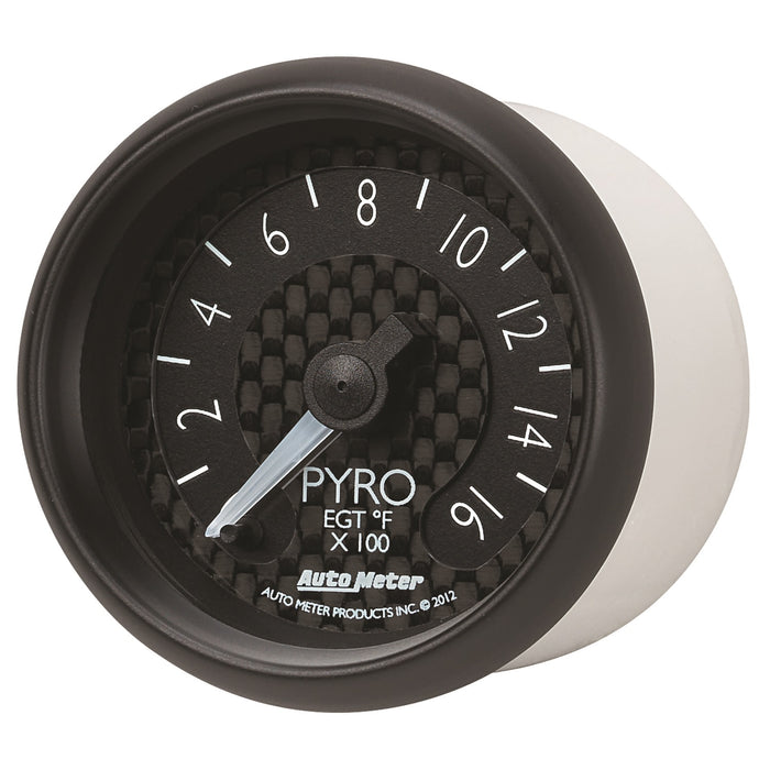 AutoMeter 8044 GAUGE; PYROMETER (EGT); 2 1/16in.; 1600deg.F; DIGITAL STEPPER MOTOR; GT - Truck Part Superstore