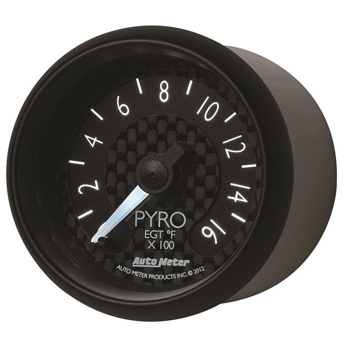 AutoMeter 8044 GAUGE; PYROMETER (EGT); 2 1/16in.; 1600deg.F; DIGITAL STEPPER MOTOR; GT - Truck Part Superstore